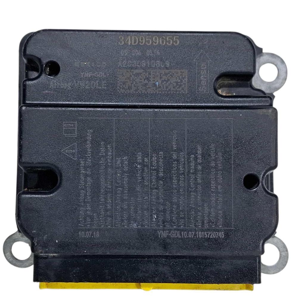 Módulo Airbag Vw Gol Saveiro Voyage G6 G7 G8 34D959655