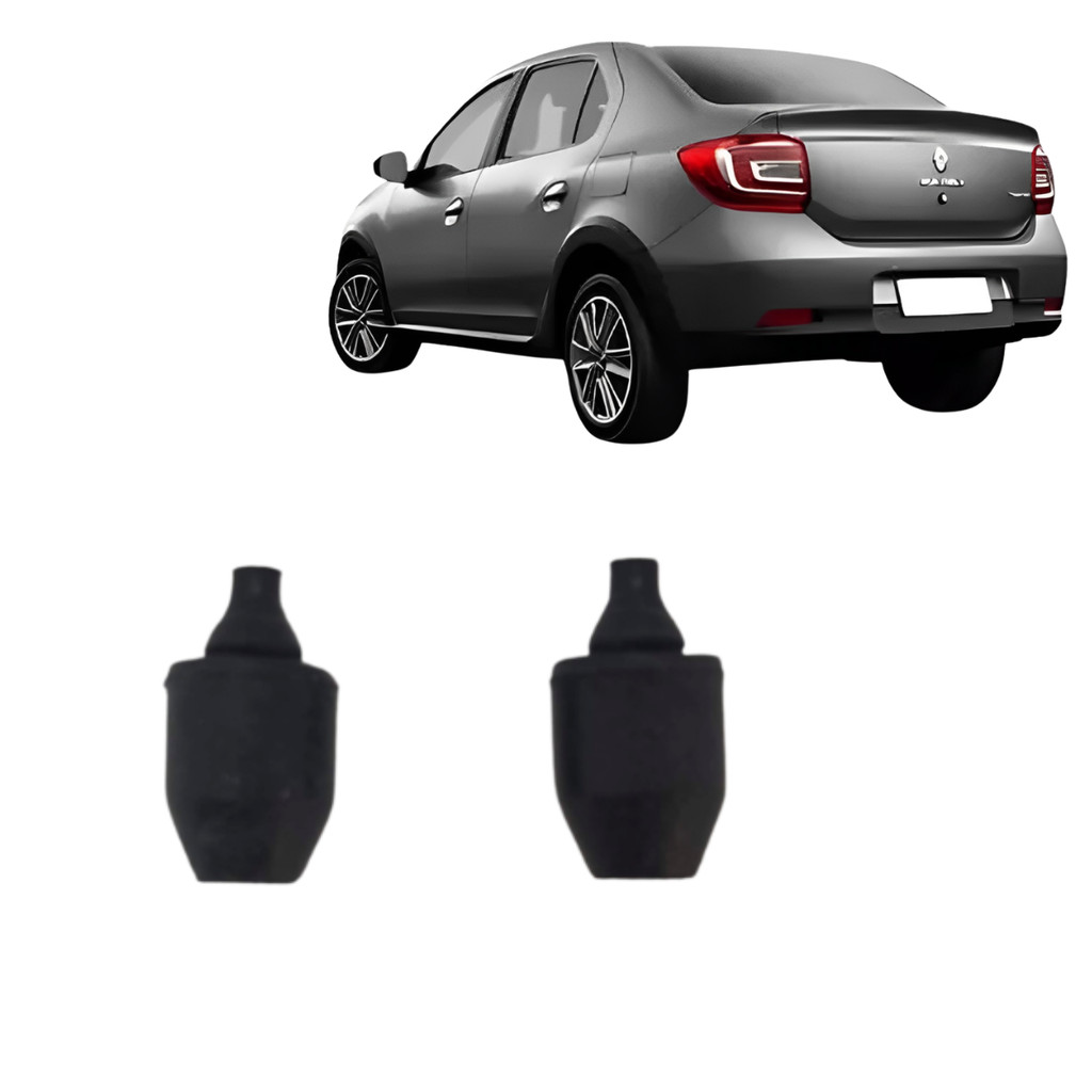 Par de Batentes Portinhola Renault Sandero Logan Duster