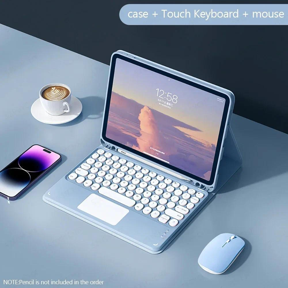 Capa De Teclado Para Samsung Galaxy Tab A11 + A9 + 11 " S11 2025 SM-X730 X736 S7