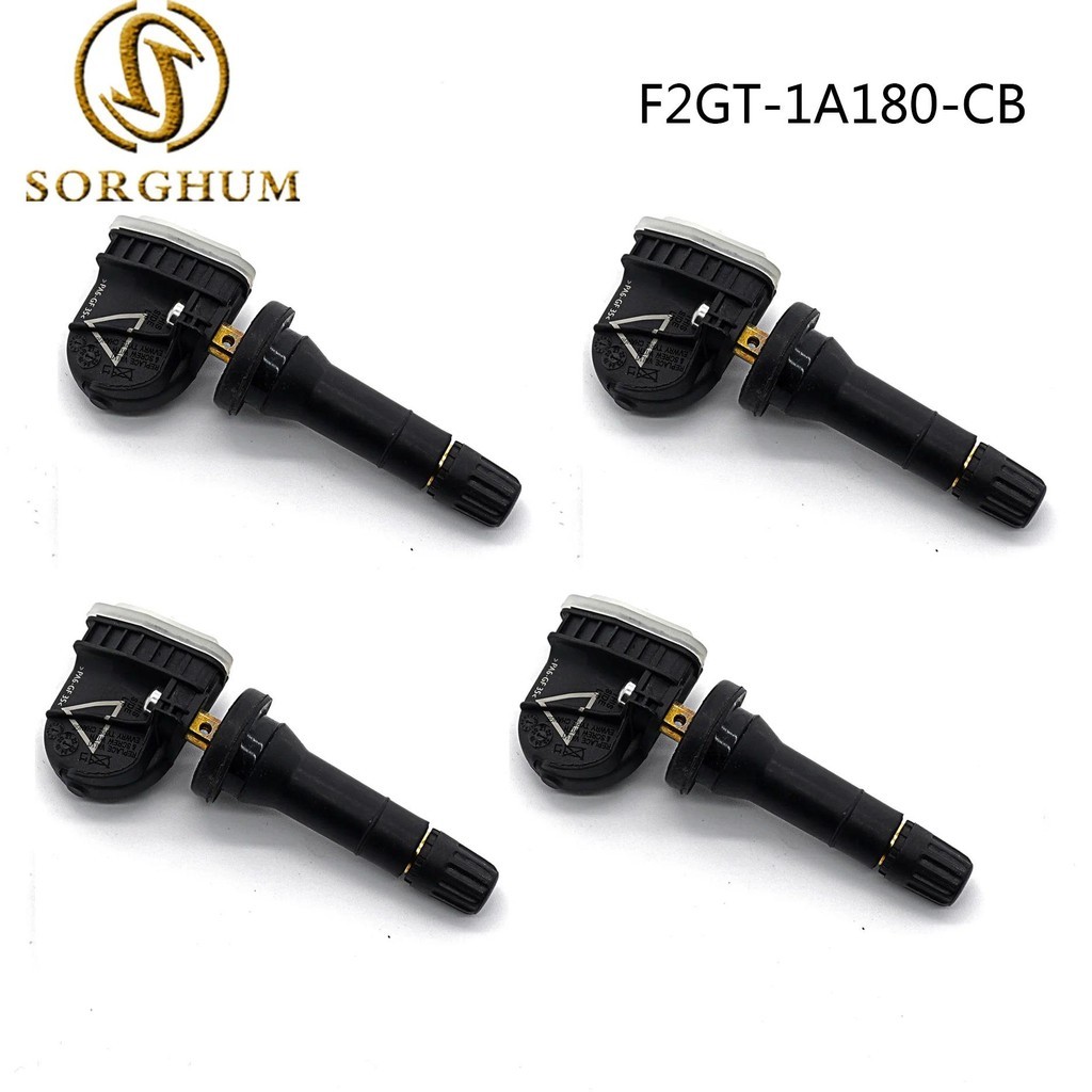 SORGHUM 4 Pçs TPMS Sensor De Pressão Dos Pneus F2GT-1A180-CB 1A150 Para Ford FoMoCo Novo Monitor 433MHZ