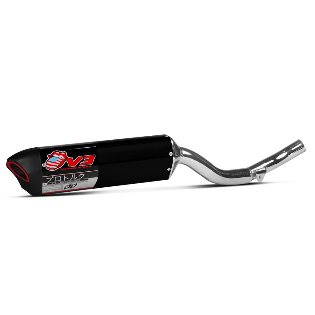 Ponteira Escape Moto Ronco Esportivo Modelo Pro Tork V3 Xtz 250 Lander 2007 A 2017