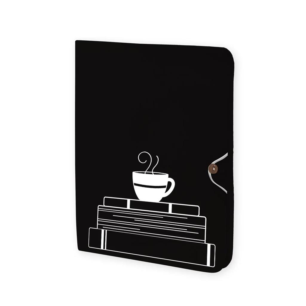 Capa de Livro: Livros e Bebida - Capa preta autor Mr.fly