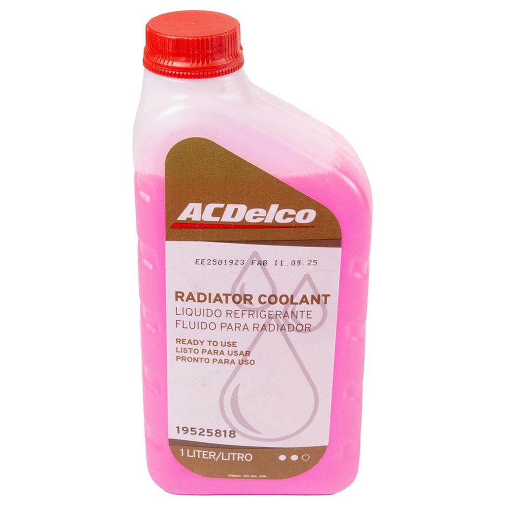 Aditivo radiador rosa 1L pronto para uso Original ACDelco 19525818 em Oferta na Shopee
