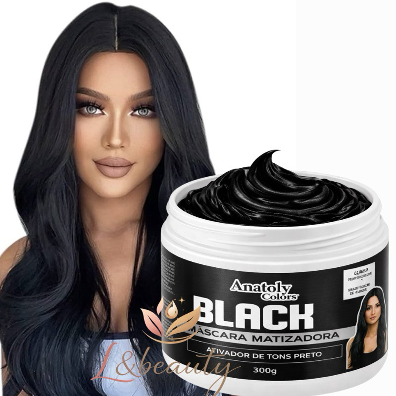 Máscara Matizadora Black 300gr - Anatoly