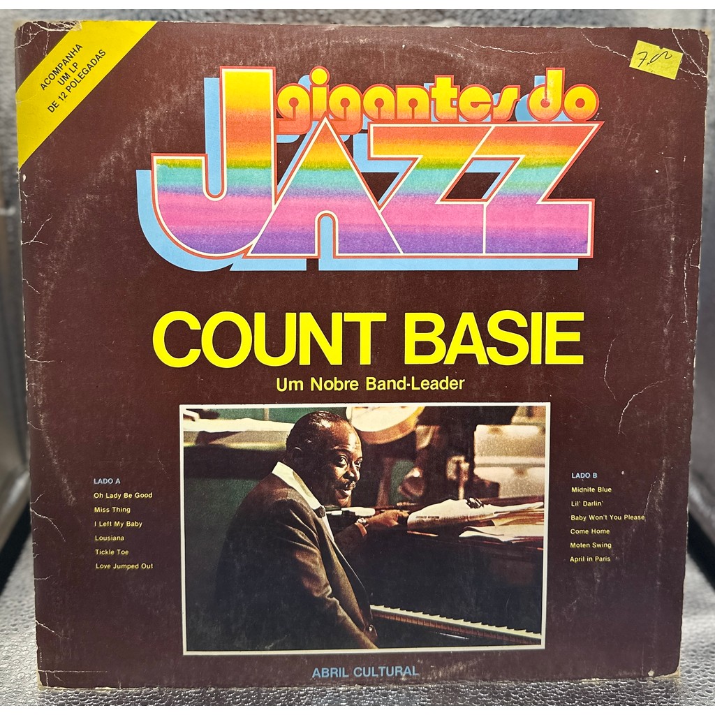 Lp - Count Basie - Gigantes do Jazz