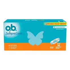 Ob Absorvente Sempre Livre Interno Procomfort Super Com 16 Unidades