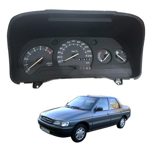 Painel Instrumentos Ford  Escort 1992  1993 1994  Original Preto