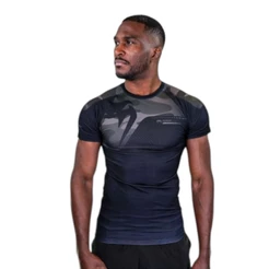 Camiseta Rashguard Venum Giant Titan Jungle Camuflada - Manga Curta