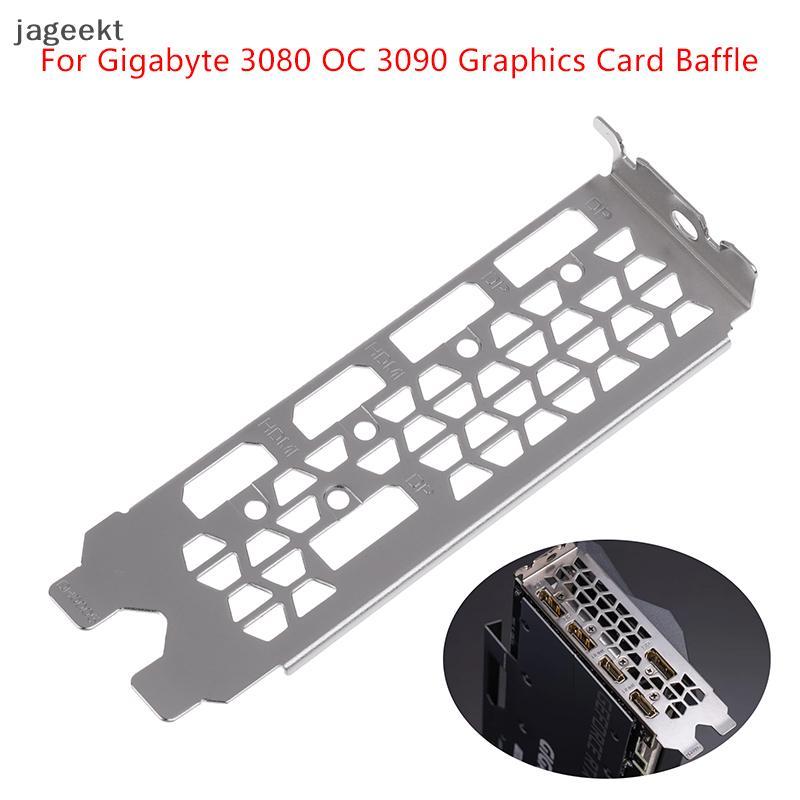 [jageekt] 1 Peça Defletor BaPlate I/O Escudo Para Gigabyte 3080 OC 3090 Placa De Inchaço Gráfica Moldura BR