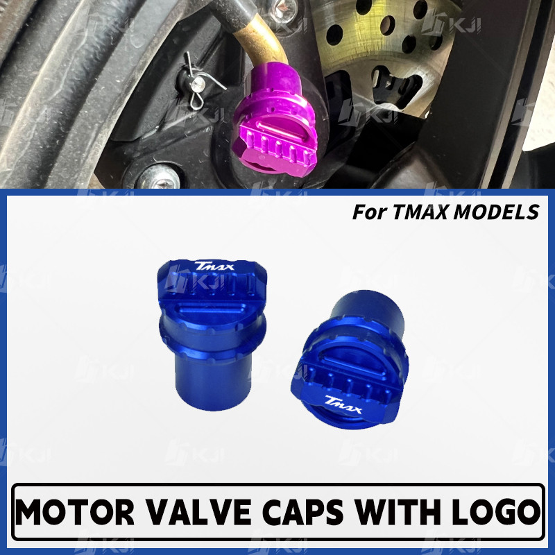 Para Yamaha TMAX 560/530/500/TECHMAX Tampas Da Haste Válvula Do Pneu Roda De Ar Tubo Capa Guarnição Acessórios