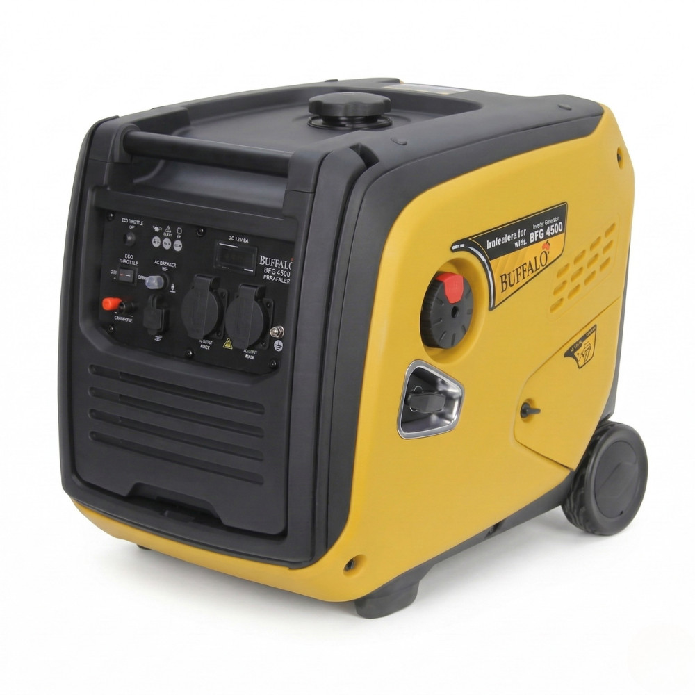 Gerador à Gasolina Partida Manual Inverter Silencioso 4.4 kVA BFG 4.500 Buffalo