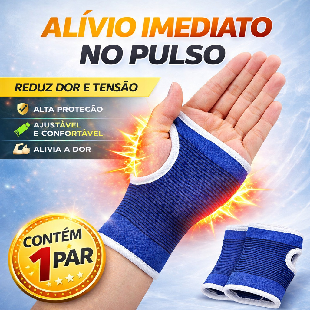 Munhequeira para Tendinite Artrite com Polegar Exercícios Físicos 5001