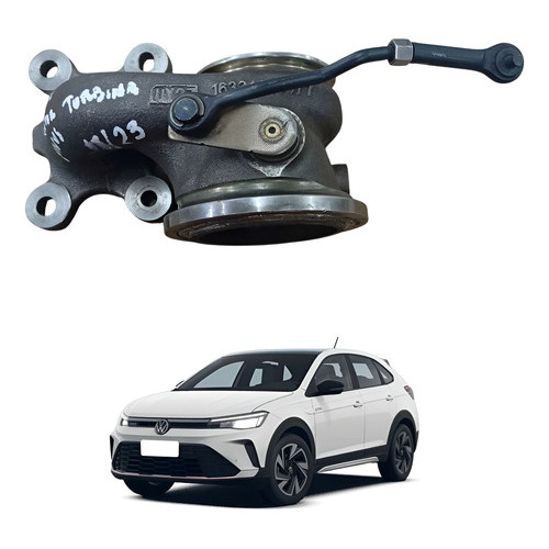 Carcaça Coletor Turbina Volkswagen Nivus 2018 A 2023