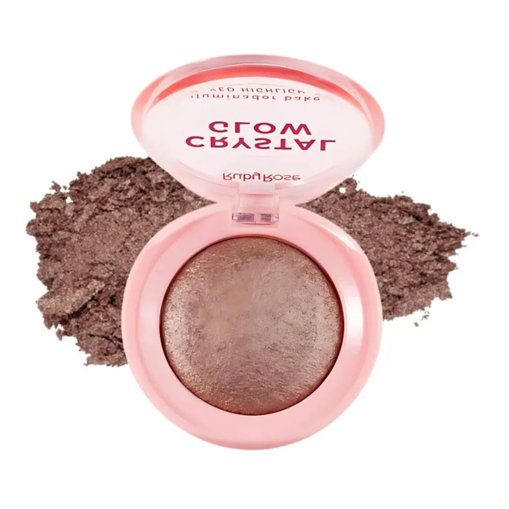 CRYSTAL GLOW ILUMINADOR BRONZE BLISS HBM7008 RUBY ROSE · foto 2