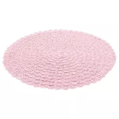 Lugar Americano Wolff Pétala de Poliéster Rosa 38cm