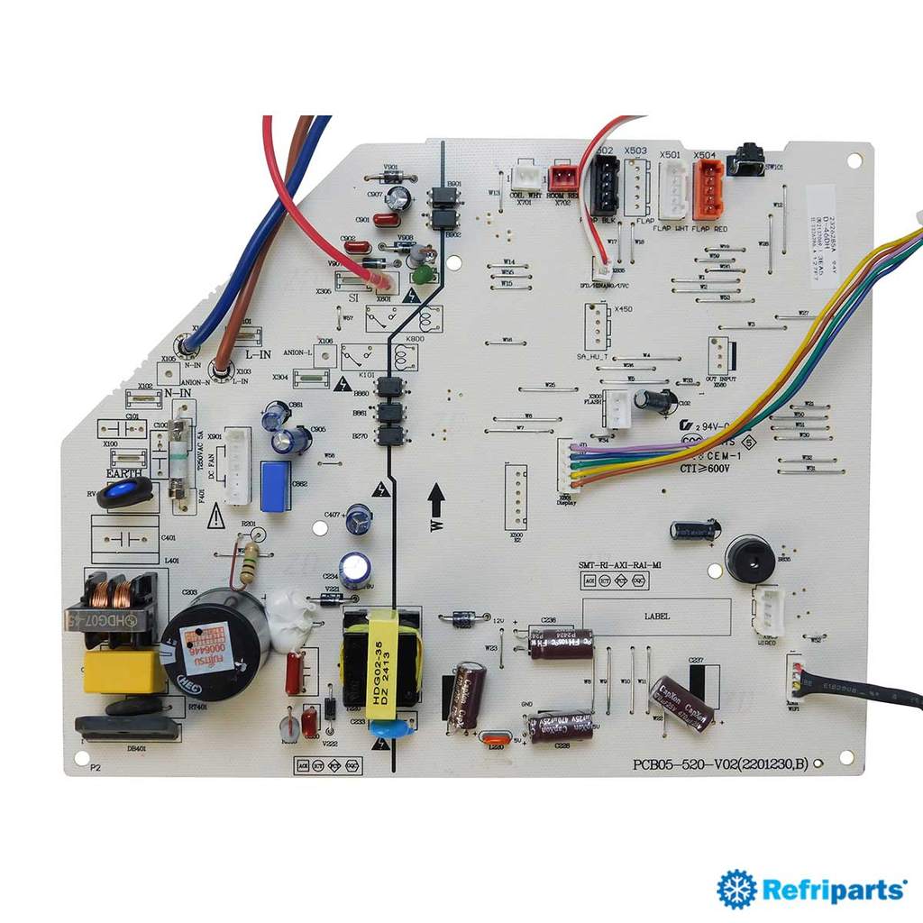 Placa Eletrônica Evaporadora Fujitsu - FGL2000011