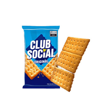Biscoito Salgado Club Social original multipack