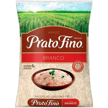 Arroz Prato Fino Branco em Oferta na Shopee