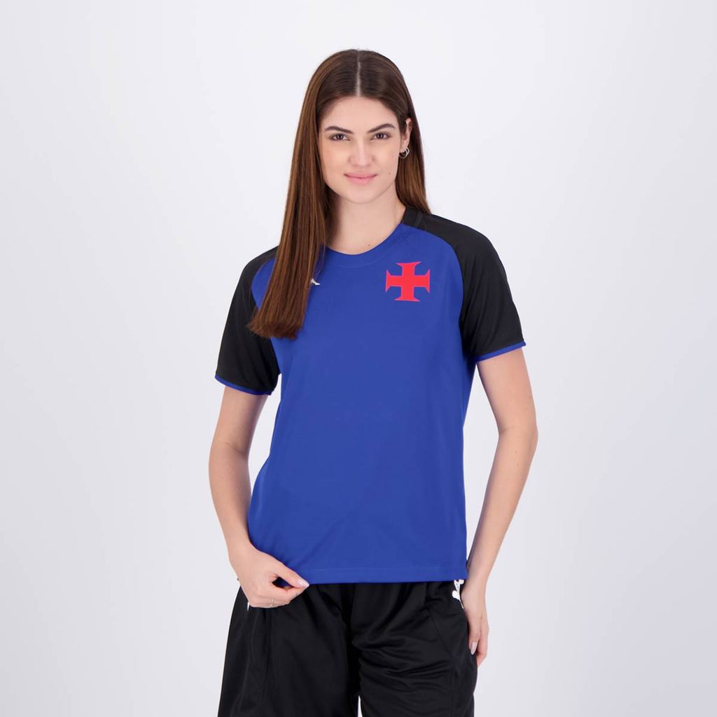 Camisa Kappa Vasco Treino Goleiro 2025 Feminina