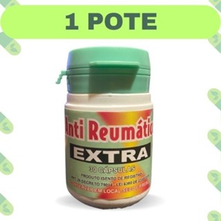 Anti Reumático Composto Extra 30 Cápsulas Original 100% Natural em Oferta na Shopee