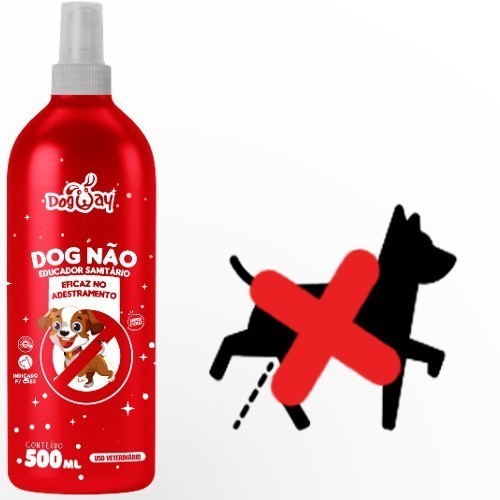 Repelente Xixi Não Pode 500ml para Cães - Afasta o Cachorro de Móveis e Locais Indesejados em Oferta na Shopee