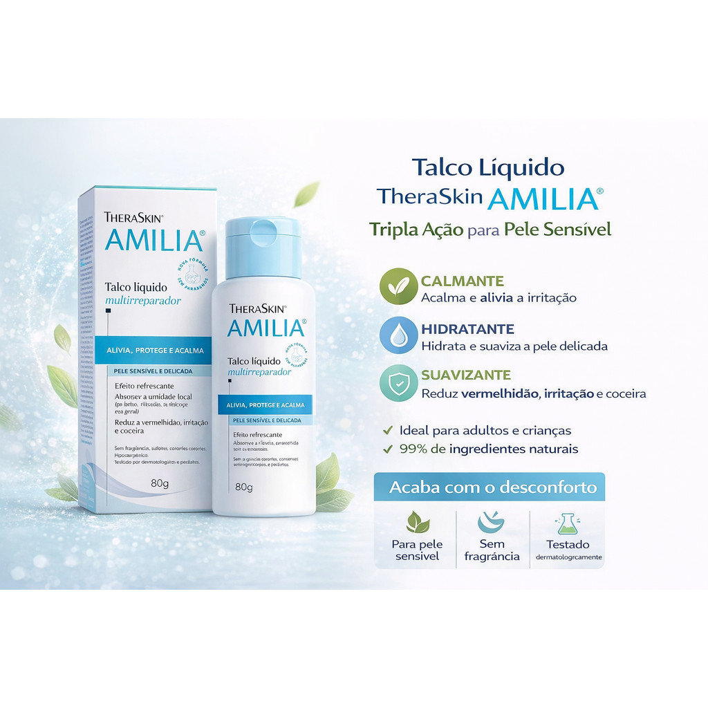 O que é Talco Amilia? Guia e Onde Comprar | BuscaProdutos