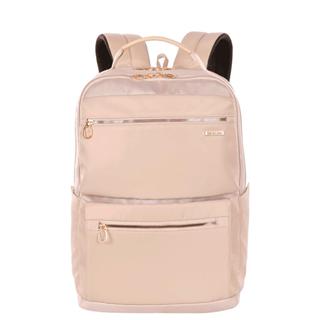 Mochila Grande 2 Compartimentos Notebook 15 Sestini Elegance Bege - Nude em Oferta na Shopee