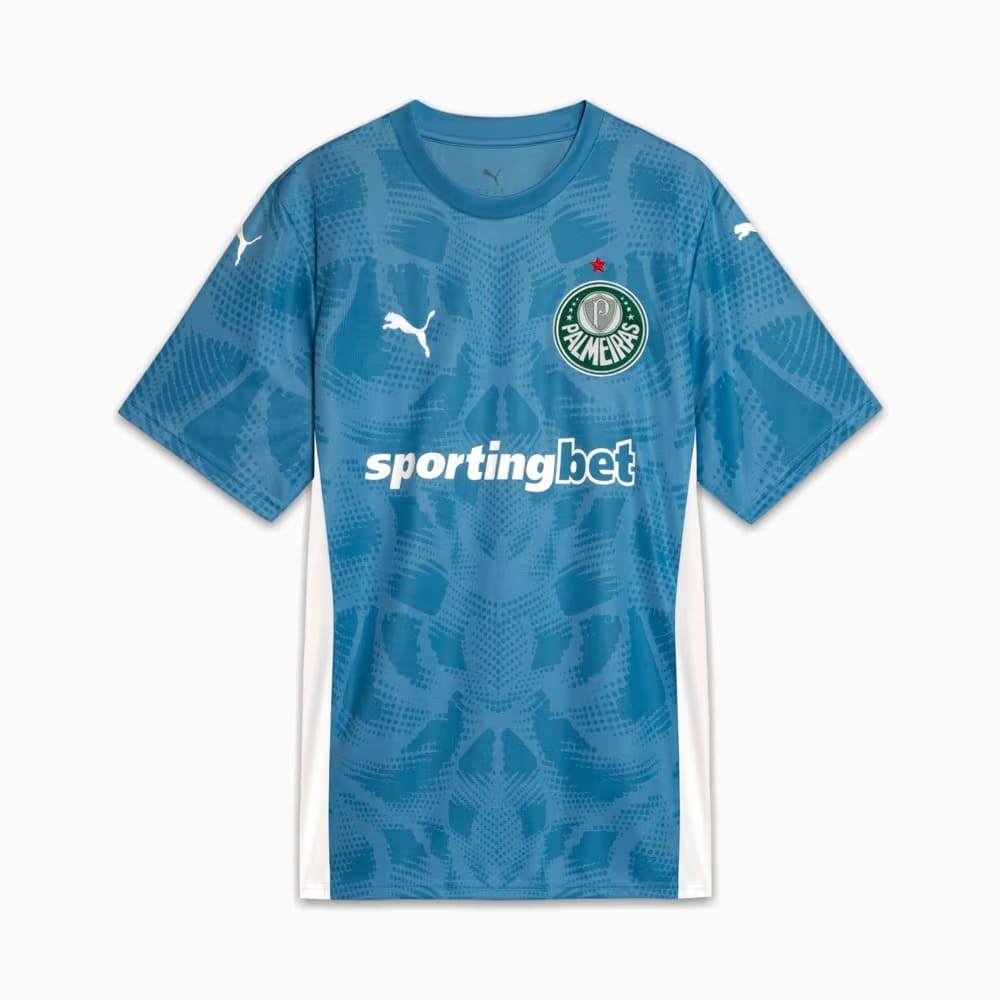 Camisa Palmeiras I Goleiro Puma 25/26 Azul