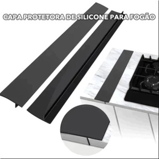 1/2Pcs Capa De Silicone Flexível Para Proteção De Lacuna De Fogão Resistente Fácil De Limpar Cozinha em Oferta na Shopee