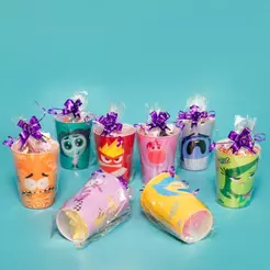 Kit 8 Copos Divertidamente Páscoa Lembrancinha Ovos Caseiros Festa Plasútil