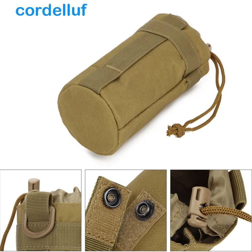 CORDELLUF Porta-Garrafas De Água Para Acampamento Ao Ar Livre Molle Bolsa Suporte Cinto 500ml Garrafa Viagem