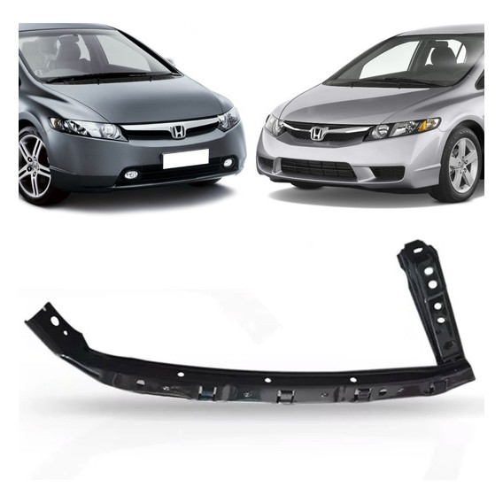 Guia OU  Suporte DO  Farol NEW CIVIC 2007 2008 2009 2010 2011 NOVO EM PLÁSTICO LADO DIREITO (( PASSAGEIRO ))