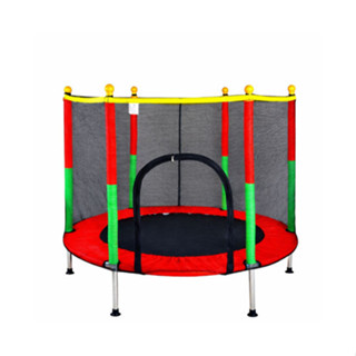 Trampolim Cama Elástica Infantil 1,40 Com Tela de Proteção em Oferta na Shopee