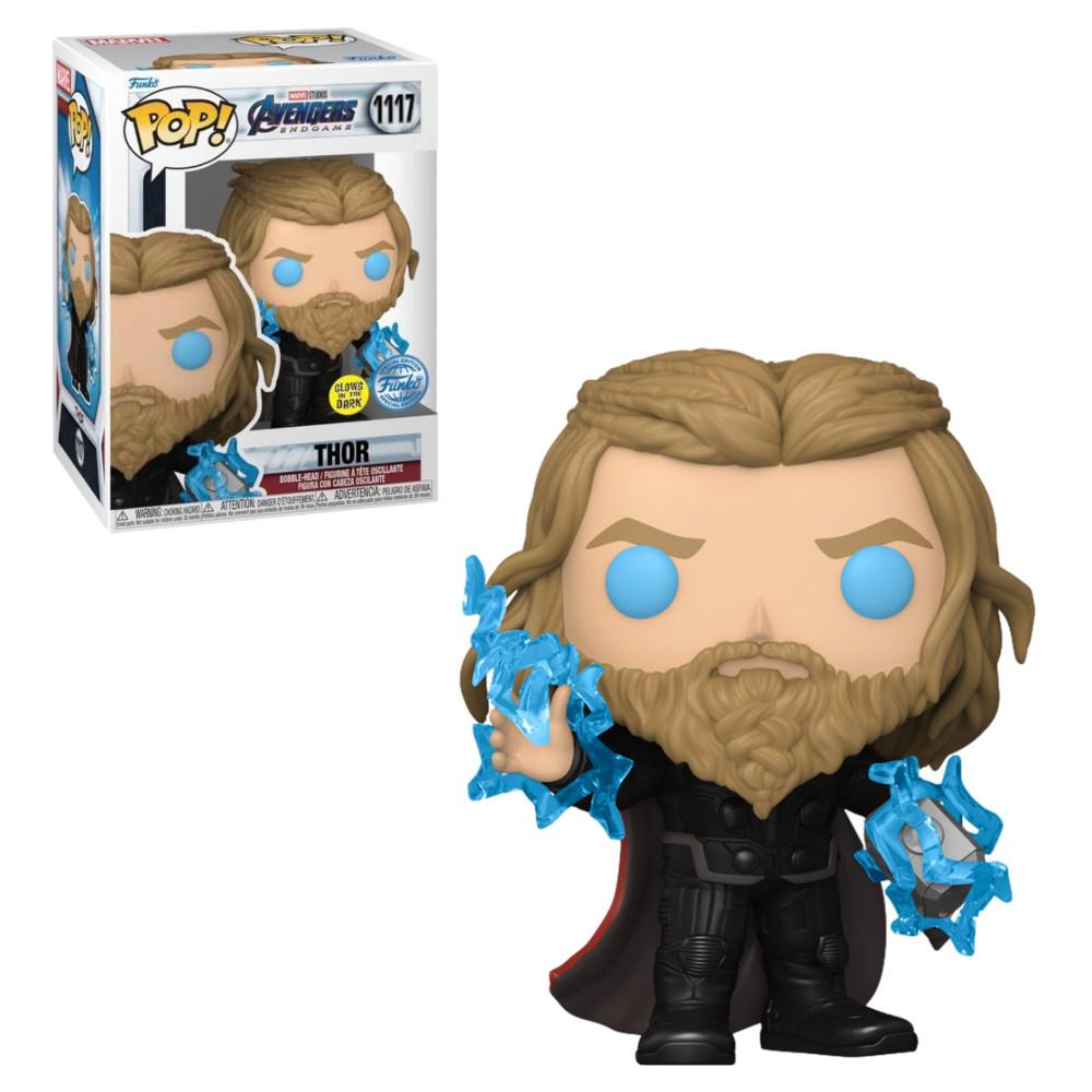 Funko Pop! Marvel Avengers Endgame Thor 1117 Exclusivo Glow