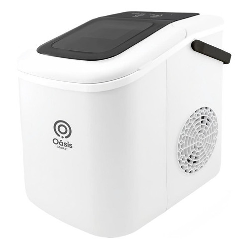 Máquina De Gelo Doméstica Eficiente 2 Tamanhos Cubo 220v 220v Branco