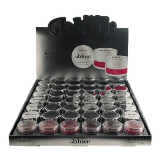 Box 36 Unids Hidratante Labial Blow - Ruby Rose
