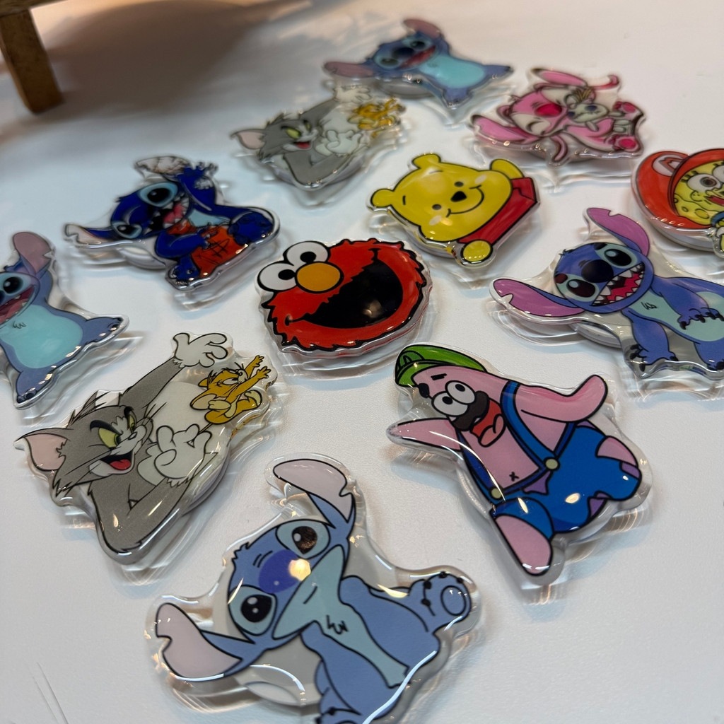 Suporte De Dedo Para Celular Pop Socket Personagens