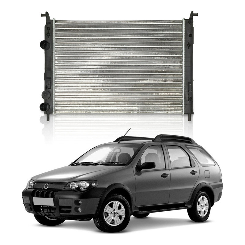 Radiador Agua Visconde Palio Adventure 1.8 2005 A 2008 em Oferta na Shopee