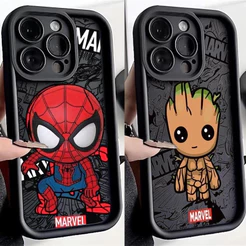 Desenho animado TPU anti-impacto Capinha Capa Para Samsung A14 A15 A54 A55 A05S A16 A07 A17 S22 S23 S25 FE Ultra