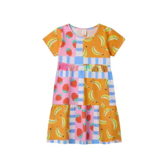 Vestido Estampado Curto Menina Marisol