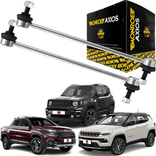 Par Bieleta Dianteira Fiat Toro Jeep Compass Renegade Novo..
