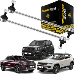Par Bieleta Dianteira Fiat Toro Jeep Compass Renegade Novo..