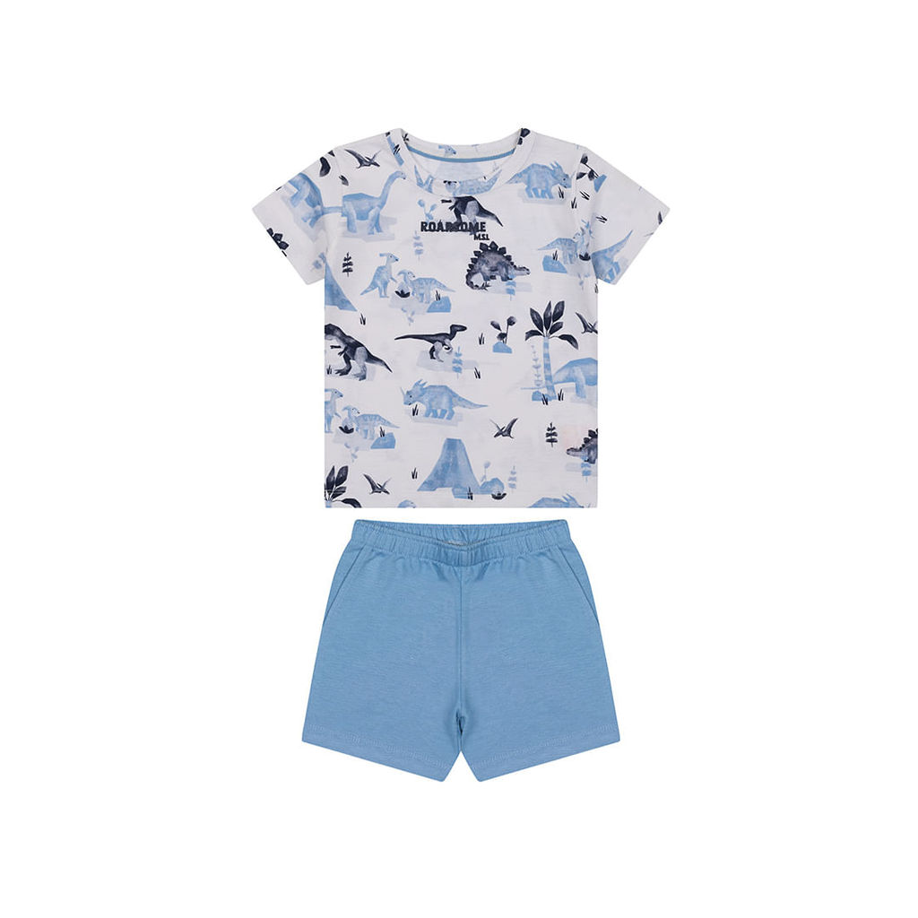 Conjunto Curto Estampado Menino Marisol