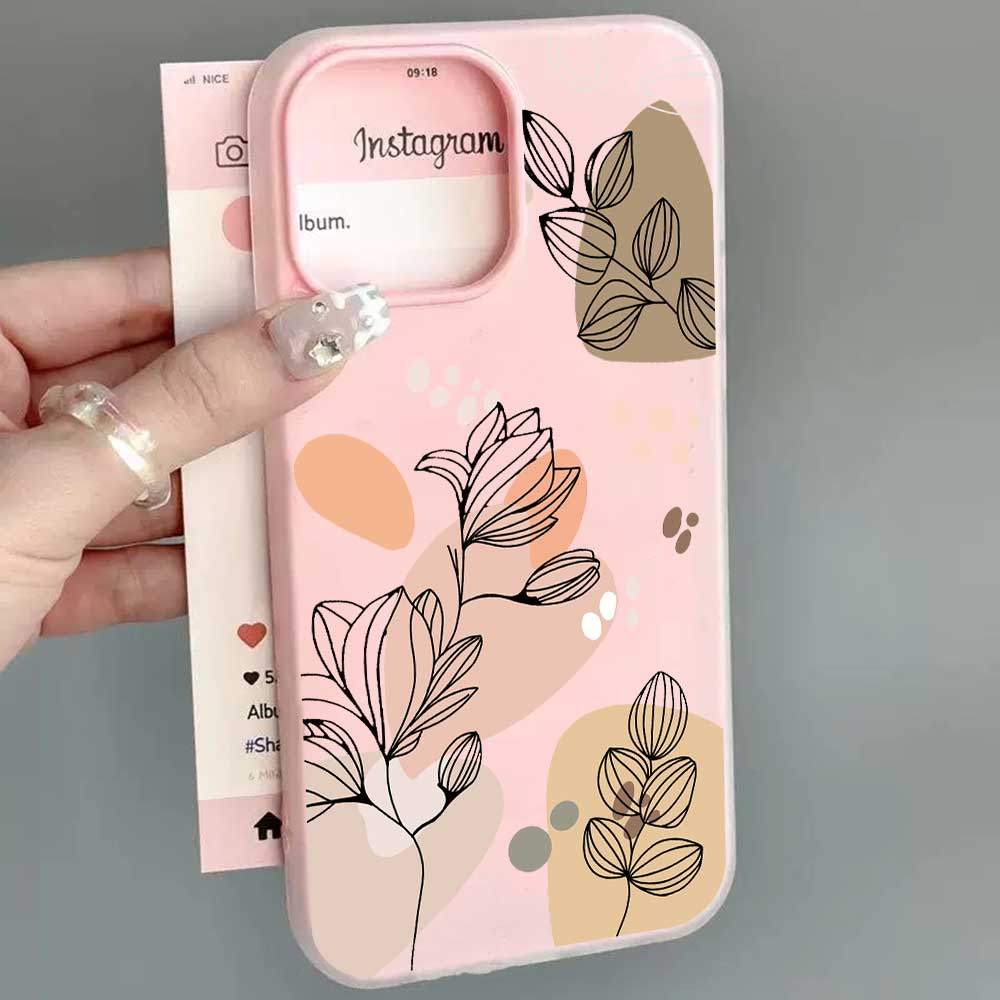 Capa Para Samsung S25 Ultra S24 Plus S23 S22 A17 A07 A16 A15 2 Em 1 Flor Bud Geléia CHOUDE6