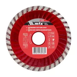 Disco Corte Turbo Diamantado Corte Seco 115x22.2 MTX Para Uso Granito Pedras Cimento 731789