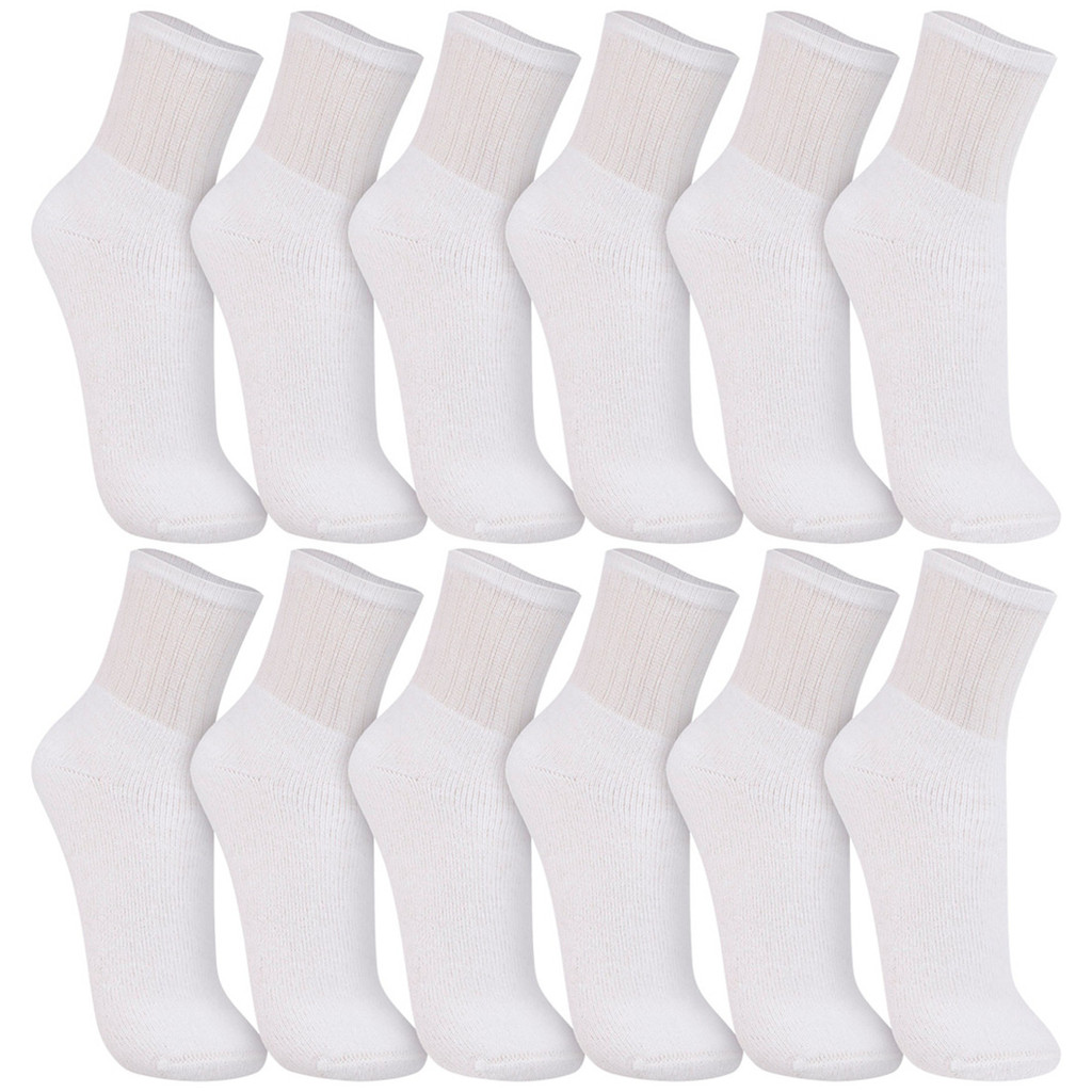Kit 12 Pares Meia Cano Médio Trifil Esportiva Original em Oferta na Shopee