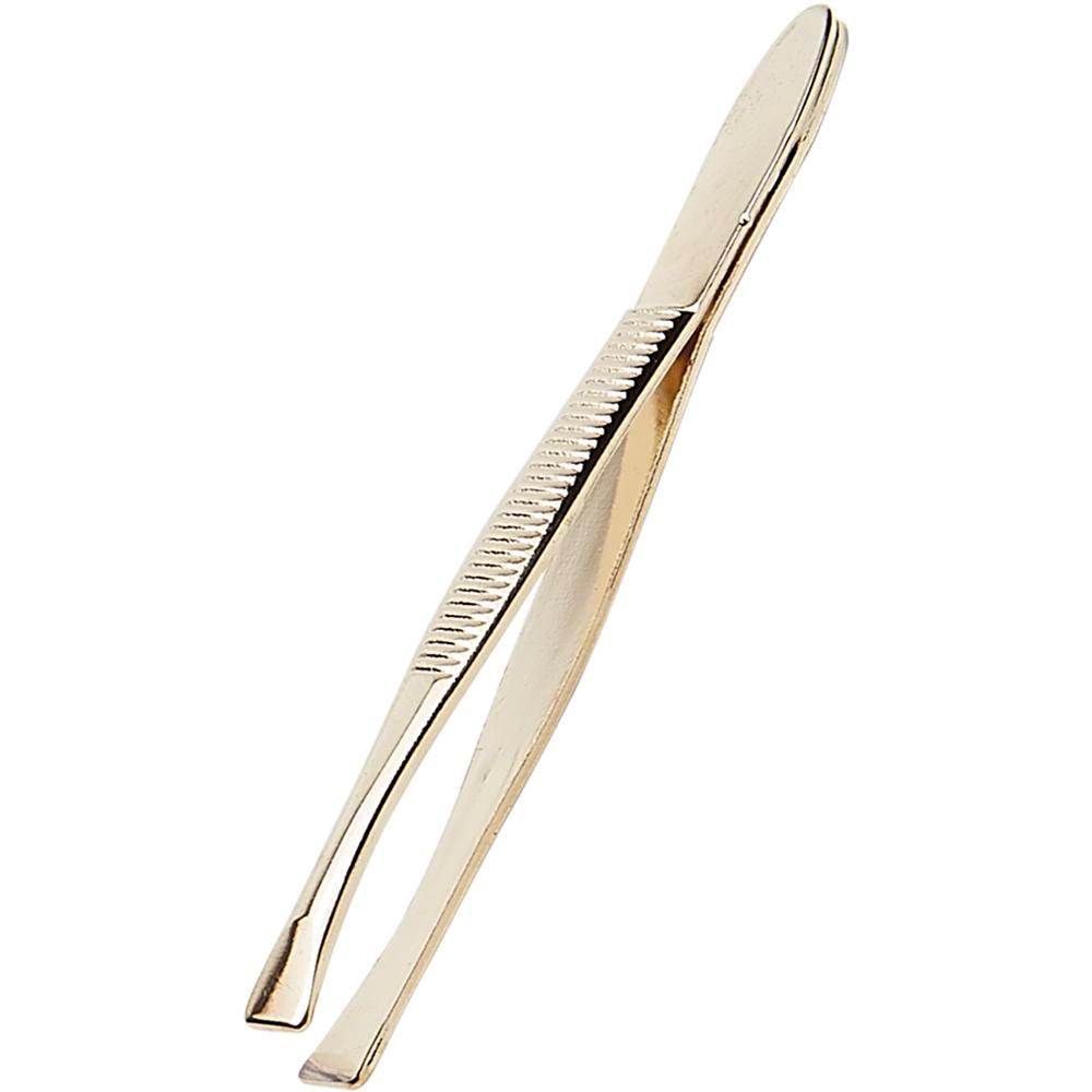 Pinça Marco Boni Inox Dourada Reta em Oferta na Shopee