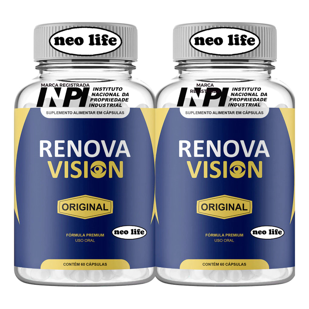 2x Renova Vision 60 Capsulas - LOJA OFICIAL