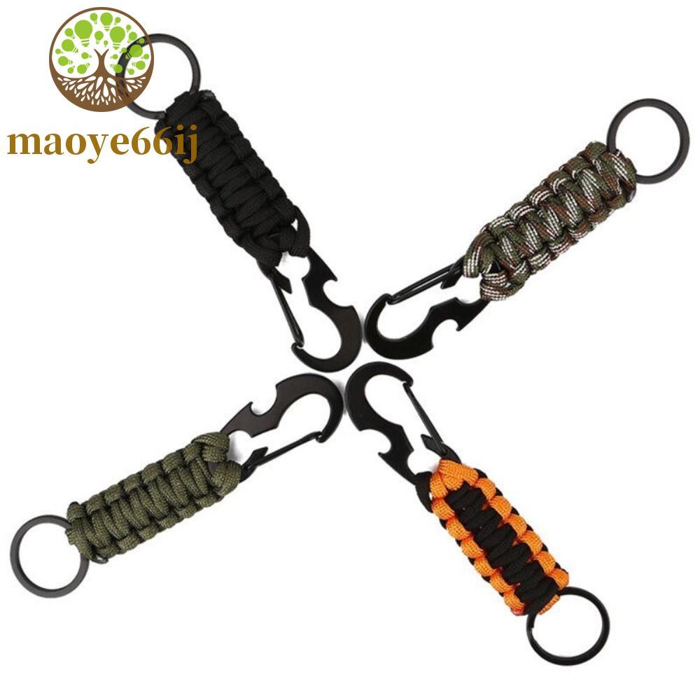 MAOYE66 Guarda-Chuva Corda Chaveiro Caminhadas 5 Cores Paracord Ferramentas Ao Ar Livre Subir
