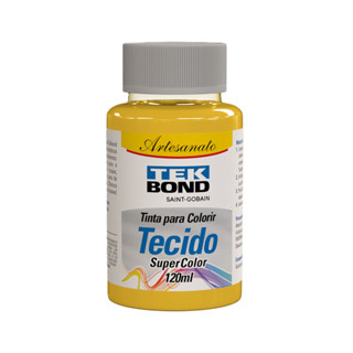 Tinta para Tecido Super Color 120ml TekBond Varias cores em Oferta na Shopee